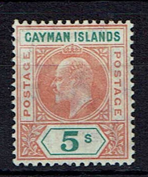 Image of Cayman Islands SG 16a LMM British Commonwealth Stamp